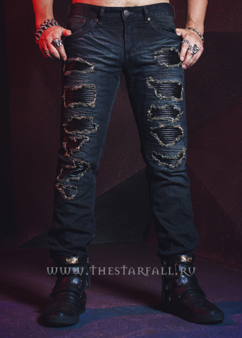 Affliction | Джинсы мужские Gage Standard Greenville 110SK041 перед