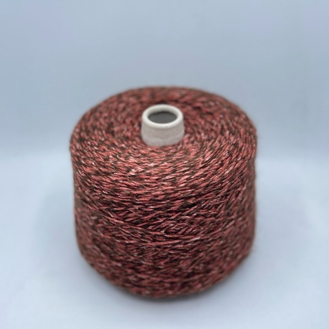 Бобинная пряжа (пр.Италия),art-Filato Free 170м/100гр, 40% Меринос, 6% Мохер, 20% Хлопок, 20% Полиамид, 8% Полиакрил, цвет- Терракот,мулине, арт.28009
