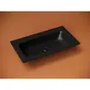 Ceramica Nova Grace CN7012MB Раковина накладная с отверстием под смеситель, 81x45.7, цвет: черный матовый