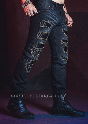 Affliction | Джинсы мужские Gage Standard Greenville 110SK041 правый бок
