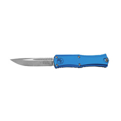 Фото Автоматический нож Microtech Hera II Mini S/E 1703M-10APBL, сталь M390MK, рукоять алюминий, синий