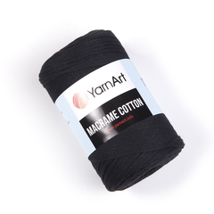 Пряжа YarnArt Macrame Cotton, Черный