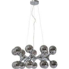 Светильник подвесной Atomic Balls Silver Ø74 см