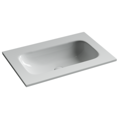 Ceramica Nova Грация (Grace) CN7031WX Раковина накладная мебельная 710x457x137 без отв. под смеситель, белый фото