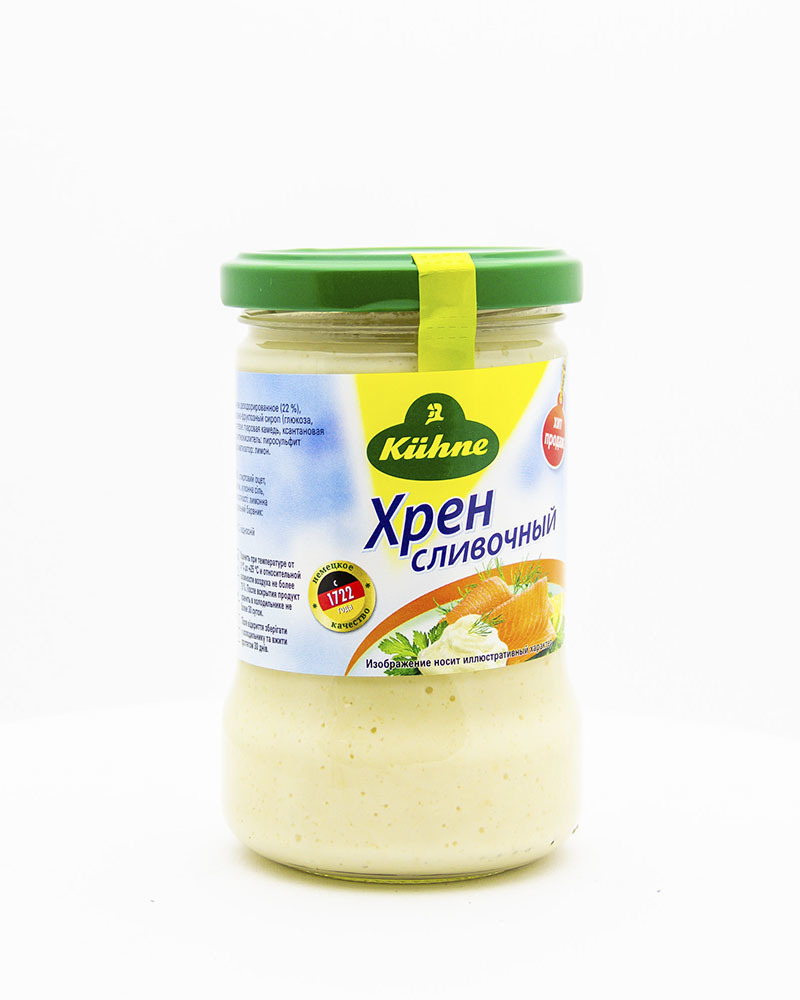 Хрен Kuhne Сливочный 250 г