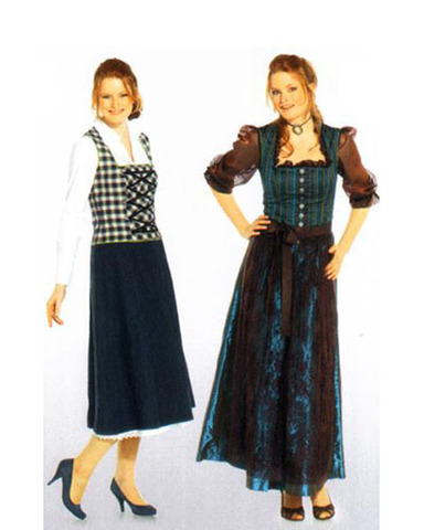 Выкройка Burda (Бурда) 7326 — Фольклор