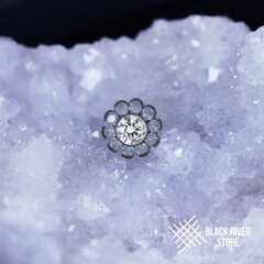 Sunflower Big Blue Opalite