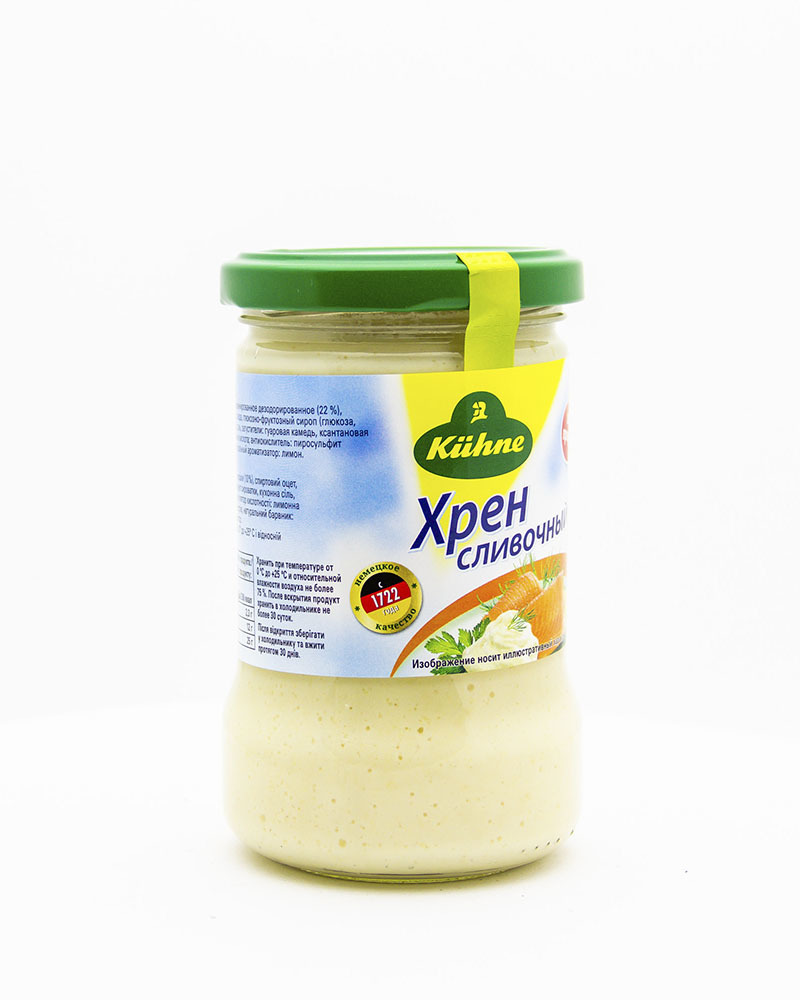 Хрен Kuhne Сливочный 250 г