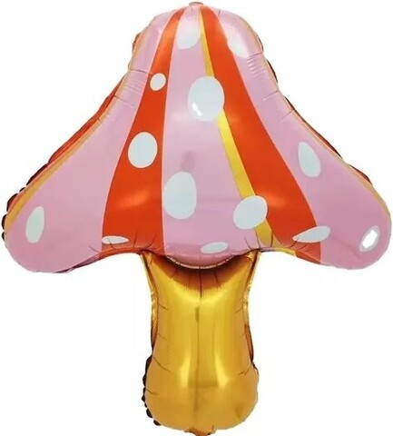 Шар К Фигура, Гриб Мухомор, 29''/74 см, 1 шт.