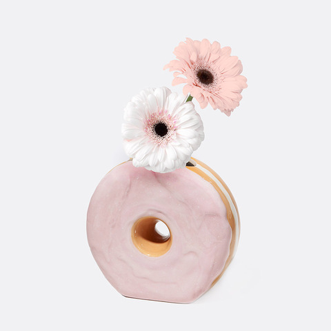 Ваза для цветов Fast Food, Donut, 16 см