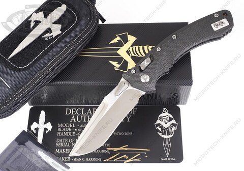 Нож Marfione Custom Amphibian Mirror Polished Prototype 