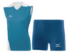 Волейбольная форма Mizuno Trade женская голубая - 1