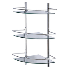 WasserKRAFT K-3133 Полка косметическая, цвет: хром фото