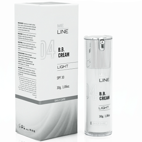 ME LINE. 04. B.B. CREAM SPF 30 LIGHT