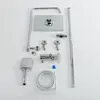Cezares LINER-CVD-01 Душевая система со смесителем и изливом на ванну, цвет: хром