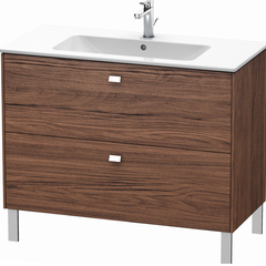 Duravit Brioso BR440301021 Тумба напольная под раковину 1020х479х683 мм, с 2 выдвижными ящиками, цвет каштан темный 21 (для 233610) фото