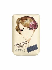 Мыло туалетное с ароматом акации AOLI FEI Fresh Elegant and Beautiful Soap 200 гр