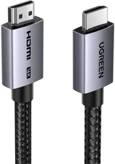Кабель UGREEN HD186 (65900) HDMI2.2 16K HDMI to HDMI High-Def Braided 2м, черный