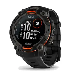 Умные часы Garmin Instinct 3, 45mm, Solar Black with Black Band (010-02934-00)