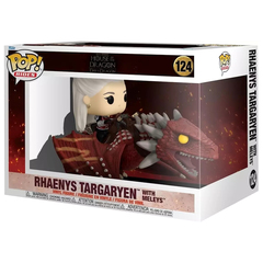 Funko POP! Rides. House of the Dragons: Rhaenys Targaryen with Meleys (124)