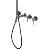 Abber Wasser Kreis AF8130NG Смеситель для ванны скрытого монтажа, цвет: оружейная сталь