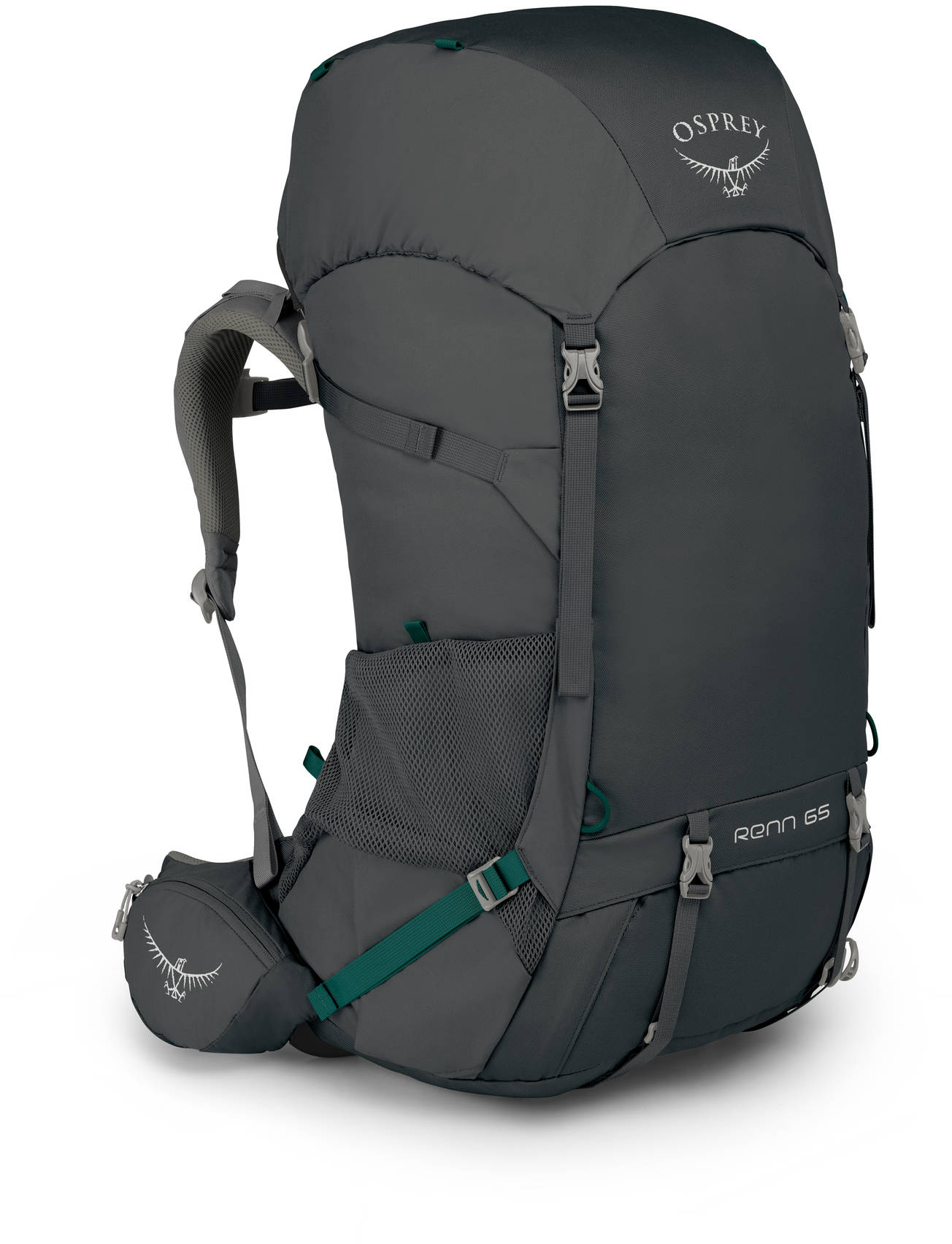 Renn Рюкзак женский туристический Osprey Renn 65 Cinder Grey (2019) Renn_65_S19_Side_Cinder_Grey_web.jpg