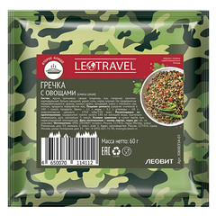 Гречка с овощами 'LeoTravel', 60г