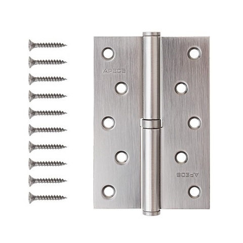 Петля дверная APECS 120x80-B Steel GRF L графит левая (1шт)