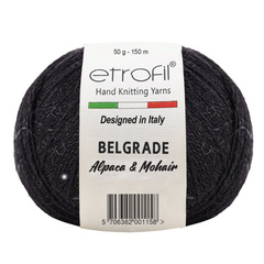 Belgrade ETROFIL (55% полиамид, 30% вискоза, 10% мохер, 5% альпака, 50 гр/150 м)