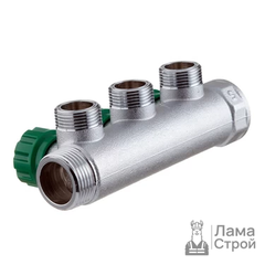 Коллектор плоский FAR на 3/4″ × 1/2″ с 3 вых