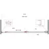 BelBagno SOFT_CLOSE-1-BF-1-160-C-Cr Душевая дверь
