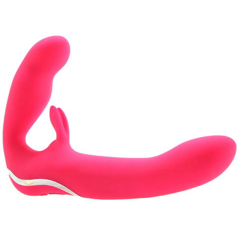 Happy Rabbit Безремневой страпон Rechargeable Vibrating Strapless