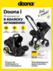 Коляска-автокресло Doona I, Nitro Black (черный)