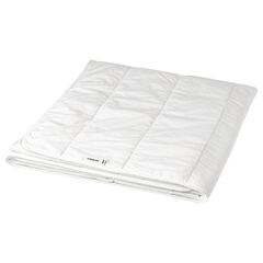 Евро одеяло IKEA STJARNSTARR (СТЭРНСТАРР), Стеганое, Летнее, Белый, 220x240 см