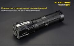 Фонарь Nitecore TM28 6000 lm