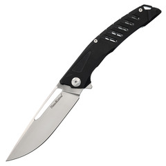 Фото Складной нож Nimo Knives R7 Black, сталь D2, G10