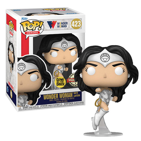 Funko POP! DC. Wonder Woman 80: Wonder Woman (White Lantern) (GW Exc) (423)
