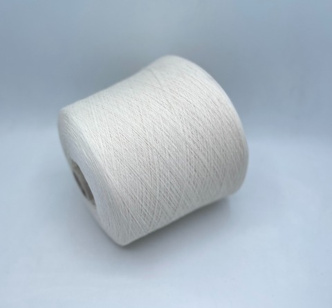 New Mill (пр.Италия), art.Eliott B, 1800/100гр. 15% кашемир, 45% меринос, 40% полиамид, цвет-Молочный, арт.27411