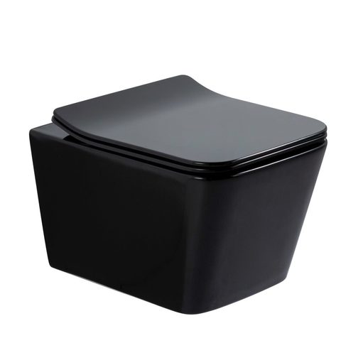 GID Tr2144BL Унитаз подвесной, чёрный глянцевый
