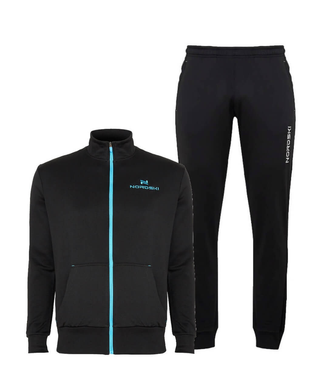 Nordski Zip Cuff спортивный костюм мужской black