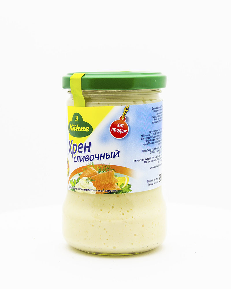 Хрен Kuhne Сливочный 250 г