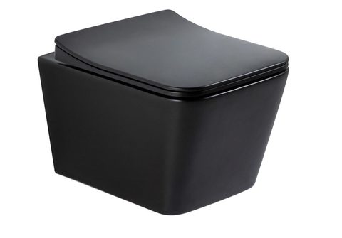 GID Tr2144Bm Унитаз подвесной, чёрный матовый