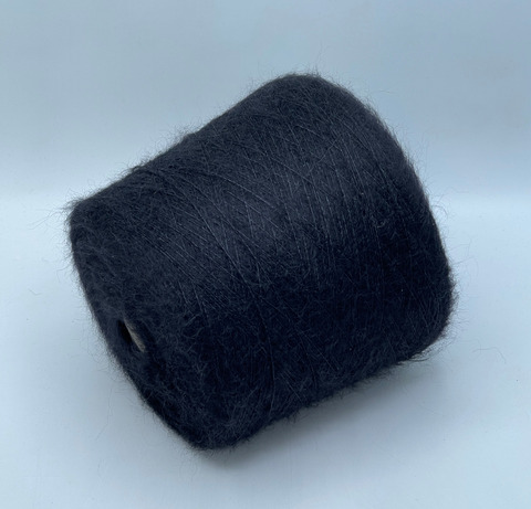 Linea Piu, Camelot silk, 900м. 75% Супер кидмохер, 25% Шелк, Черный (46/327), 39701