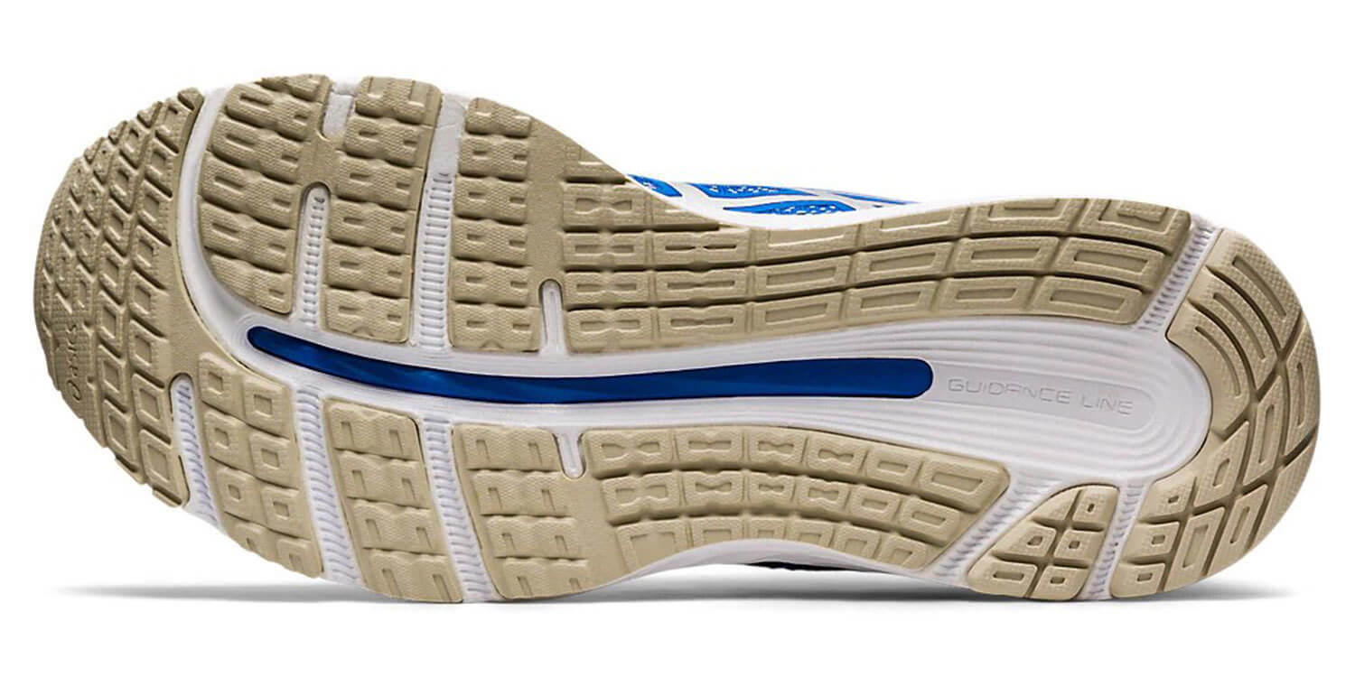 Asics Gel Cumulus 21  кроссовки для бега мужские синие-белые - 2