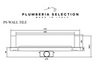 PLUMBERIA SELECTION PSWT WALL TILE PSWT60 Душевой трап