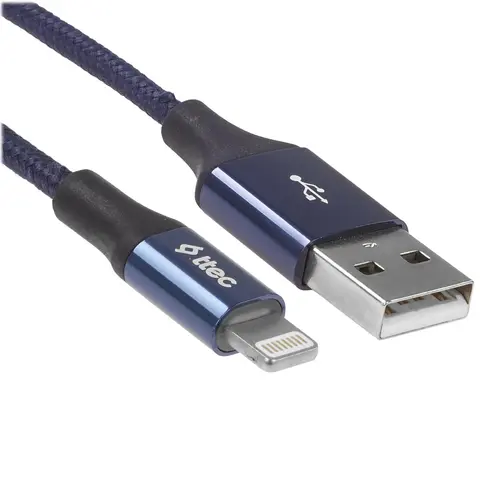 Кабель TTEC AlumiCable Lightning USB подзарядка и передача данных, 1,2м, морской