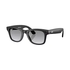 Умные очки Ray-Ban Wayfarer (Gen 2) Matte Black / Gradient Graphite 155 - 53
