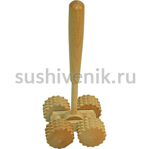 Массажер Фуко с шипами для бани - 5