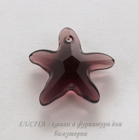 6721 Подвеска Сваровски Морская Звезда Burgundy (20 мм) ()