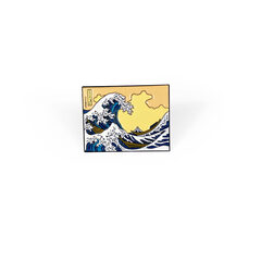 Пин Katsushika Hokusai - 神奈川沖浪裏